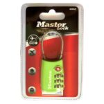 SET Visací kombinační zámek Master Lock TSA ( balení / 4 blistry)