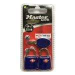 SET Visacích zámků Master Lock TSA ( balení / 4 blistry)