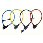 SET Ocelové lanko na kolo Master Lock 65cm (1 balení / 6ks)