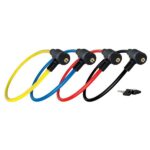 SET Ocelové lanko na kolo Master Lock 65cm (1 balení / 6ks)