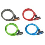 SET Panceřované lanko na kolo Master Lock (1 balení / 4ks)