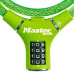 SET Ocelové kombinační lanko na kolo Master Lock — 0,9m (1 balení / 4 ks)