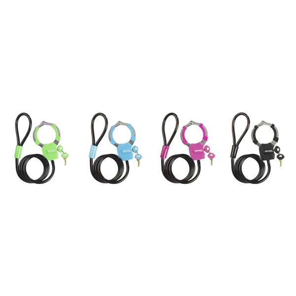 SET Bezpečnostní pouta na kolo Master Lock (balení / 4ks)