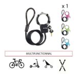 SET Bezpečnostní pouta na kolo Master Lock (balení / 4ks)