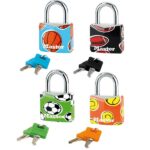 SET Visací zámek Master Lock z pevného hliníku — 30mm ( balení / 4 blistry)