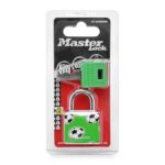 SET Visací zámek Master Lock z pevného hliníku — 30mm ( balení / 4 blistry)