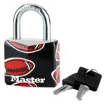 SET Visací zámek Master Lock z pevného hliníku — 30mm ( balení / 4 blistry)